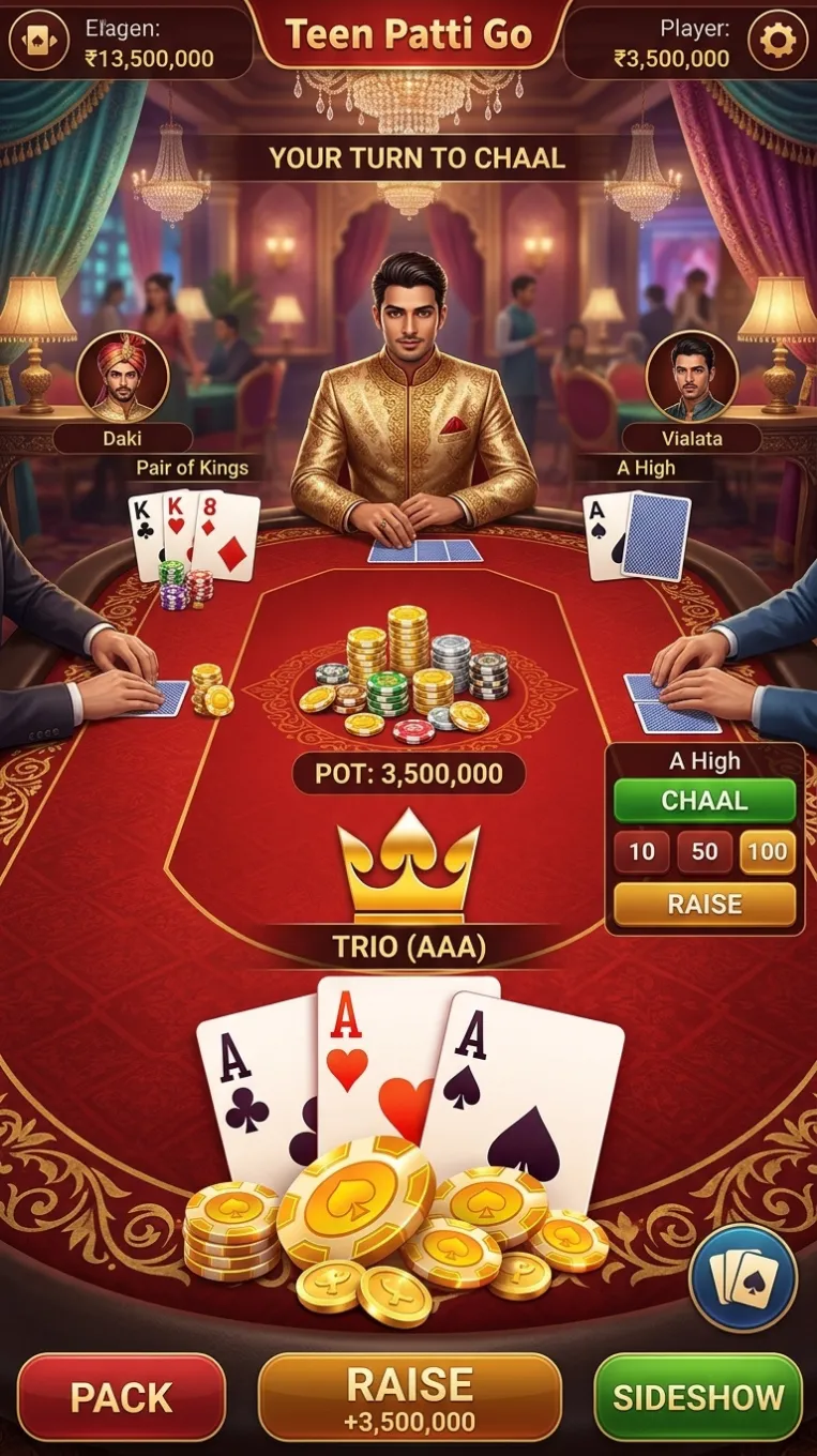 Download 3Patti Go APK - Gameplay Screenshot 1