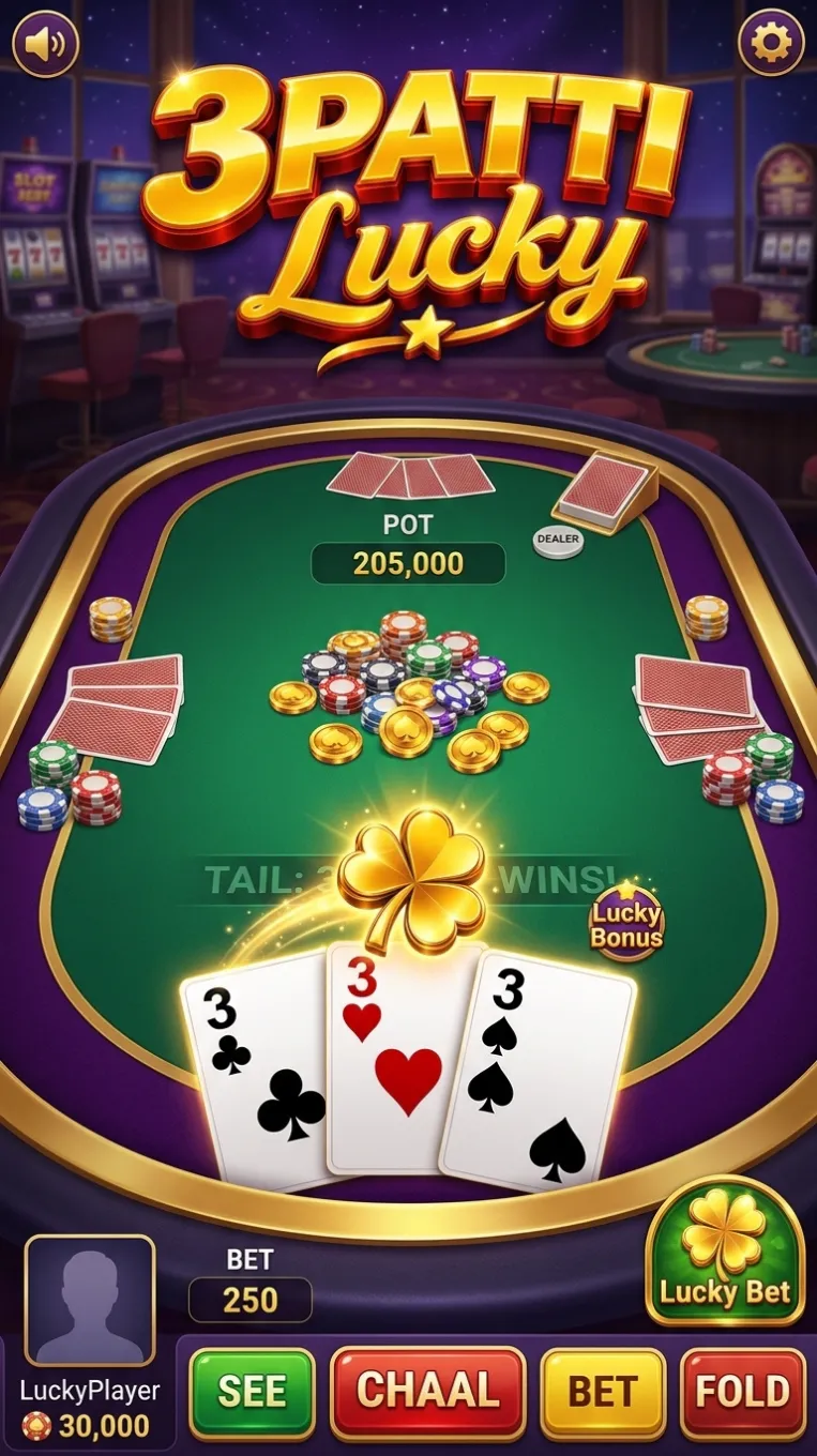 Download 3Patti Lucky APK - Gameplay Screenshot 1