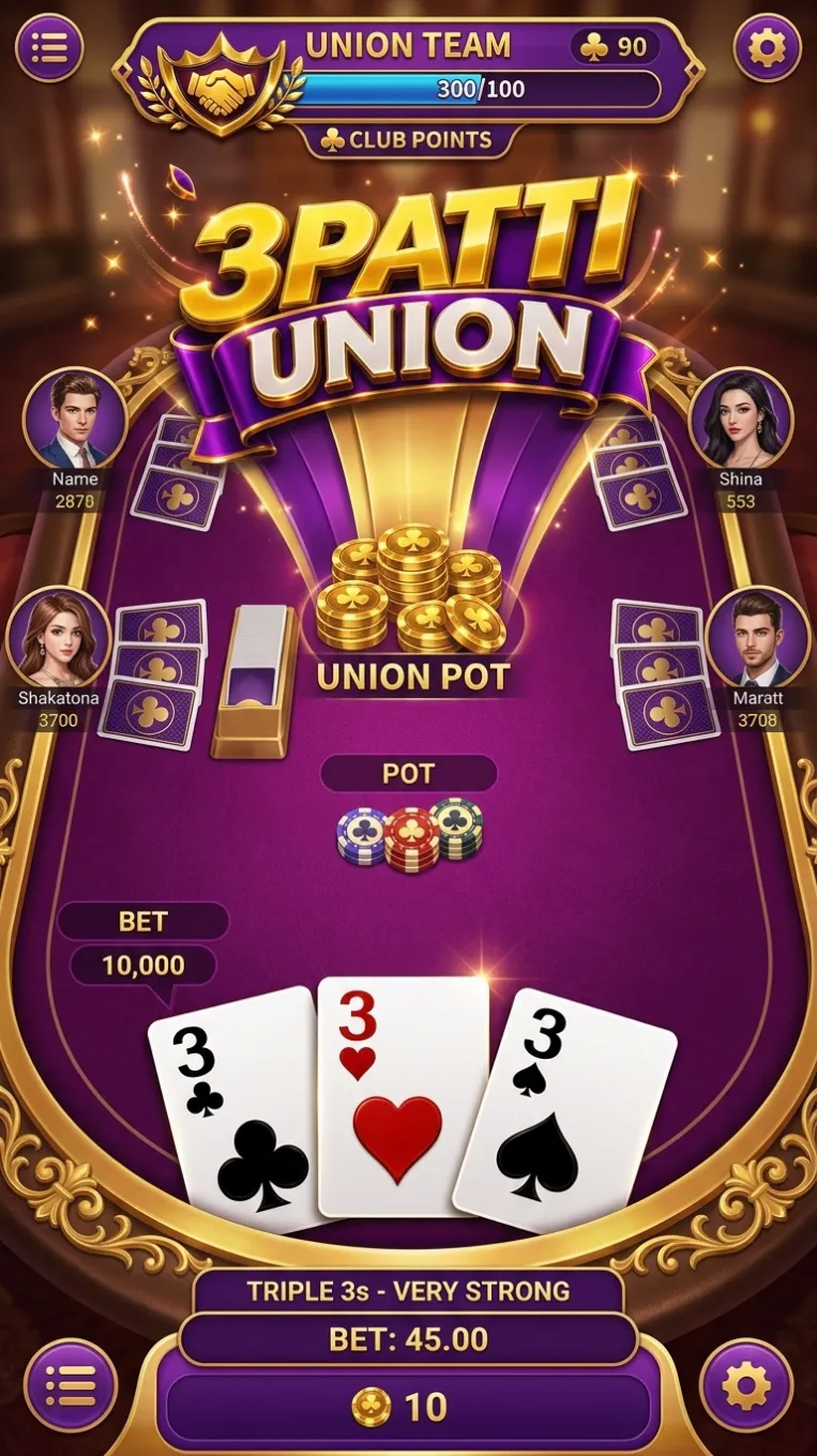 Download 3Patti Union APK - Gameplay Screenshot 1