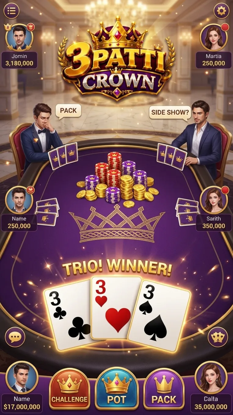 Download 3Patti Crown APK - Gameplay Screenshot 2
