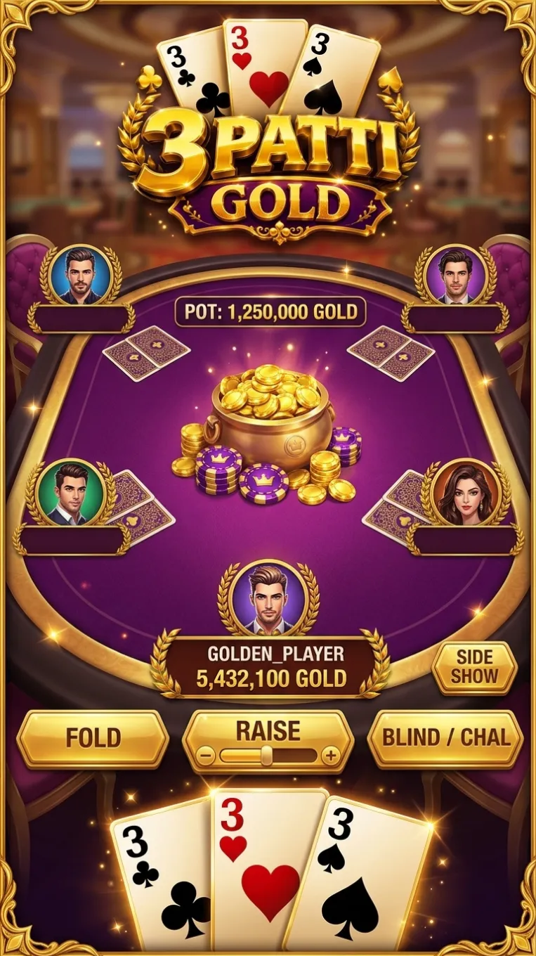 Download 3Patti Gold APK - Gameplay Screenshot 2