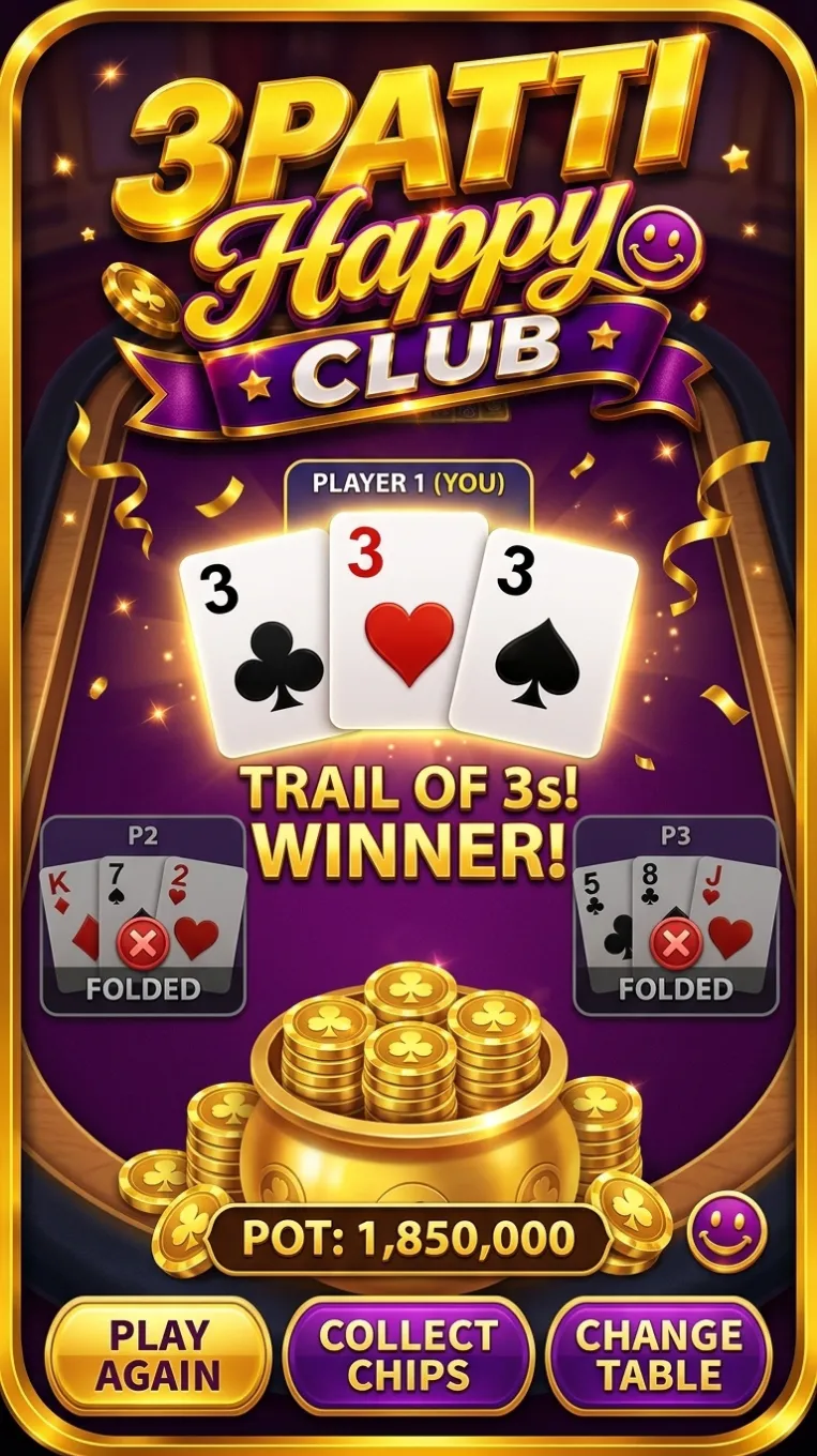 Download 3Patti Happy Club APK - Gameplay Screenshot 2