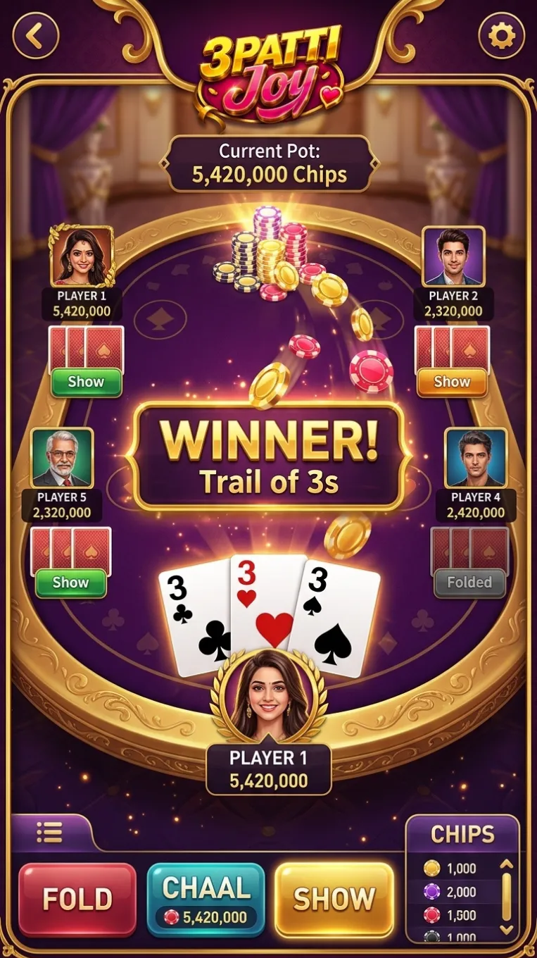 Download 3Patti Joy APK - Gameplay Screenshot 2