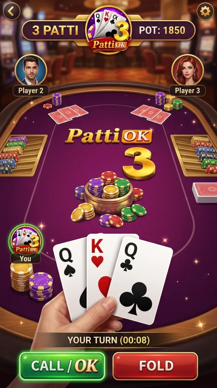 Download 3 Patti OK APK - Gameplay Screenshot 2