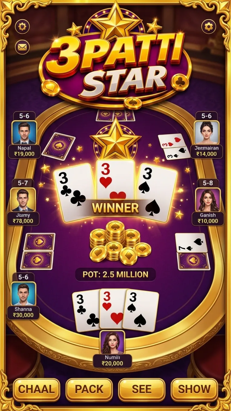 Download 3Patti Star APK - Gameplay Screenshot 2