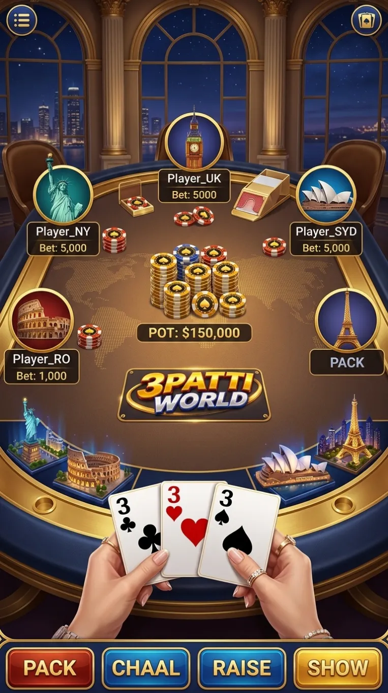Download 3Patti World APK - Gameplay Screenshot 2