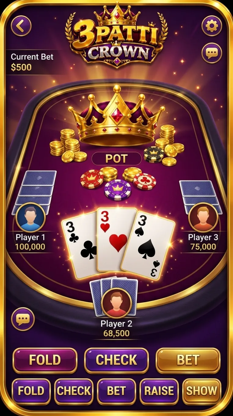 Download 3Patti Crown APK - Gameplay Screenshot 3