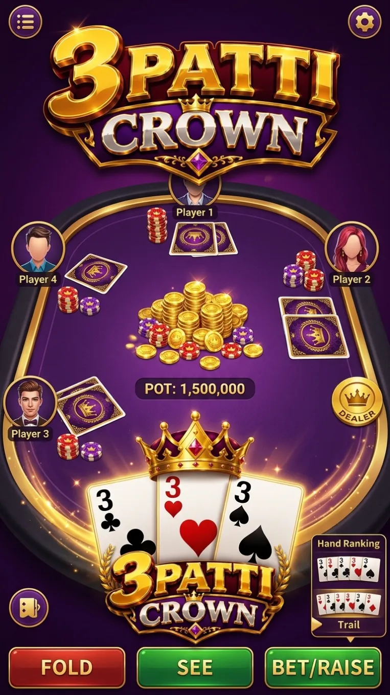 Download 3Patti Crown APK - Gameplay Screenshot 4