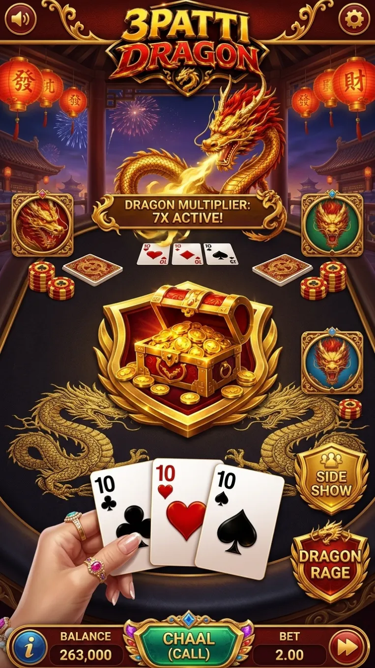 Download 3Patti Dragon APK - Gameplay Screenshot 3