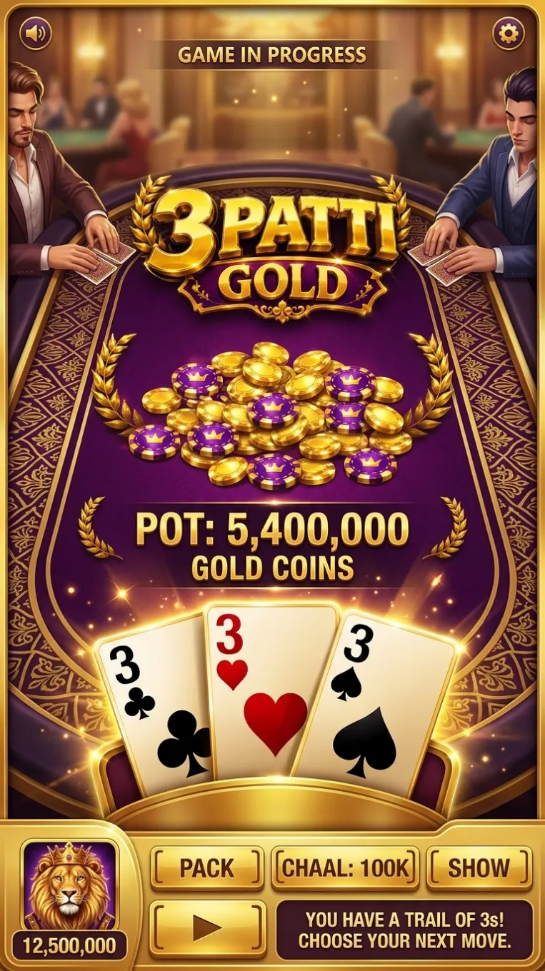 Download 3Patti Gold APK - Gameplay Screenshot 4