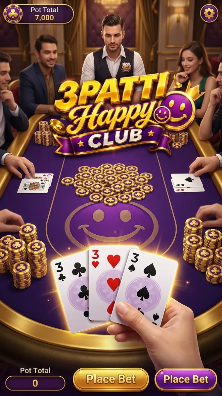 Download 3Patti Happy Club APK - Gameplay Screenshot 4