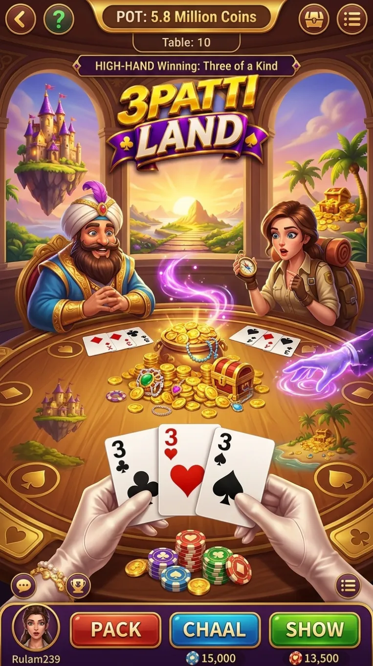 Download 3Patti Land APK - Gameplay Screenshot 3