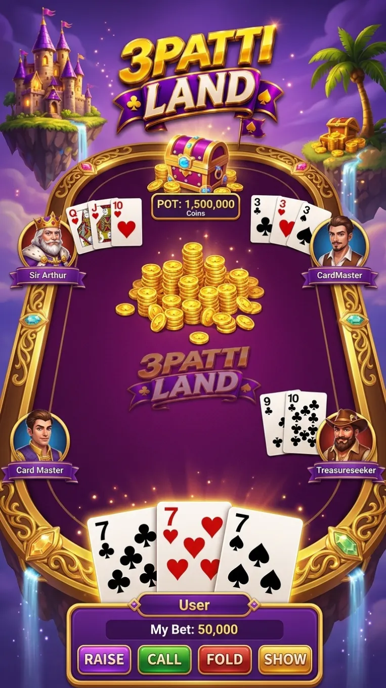 Download 3Patti Land APK - Gameplay Screenshot 4