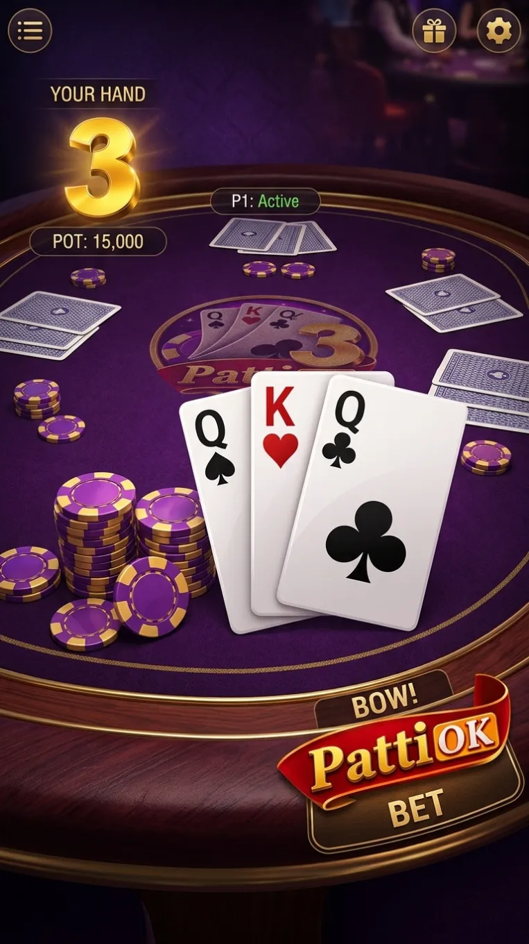 Download 3 Patti OK APK - Gameplay Screenshot 4