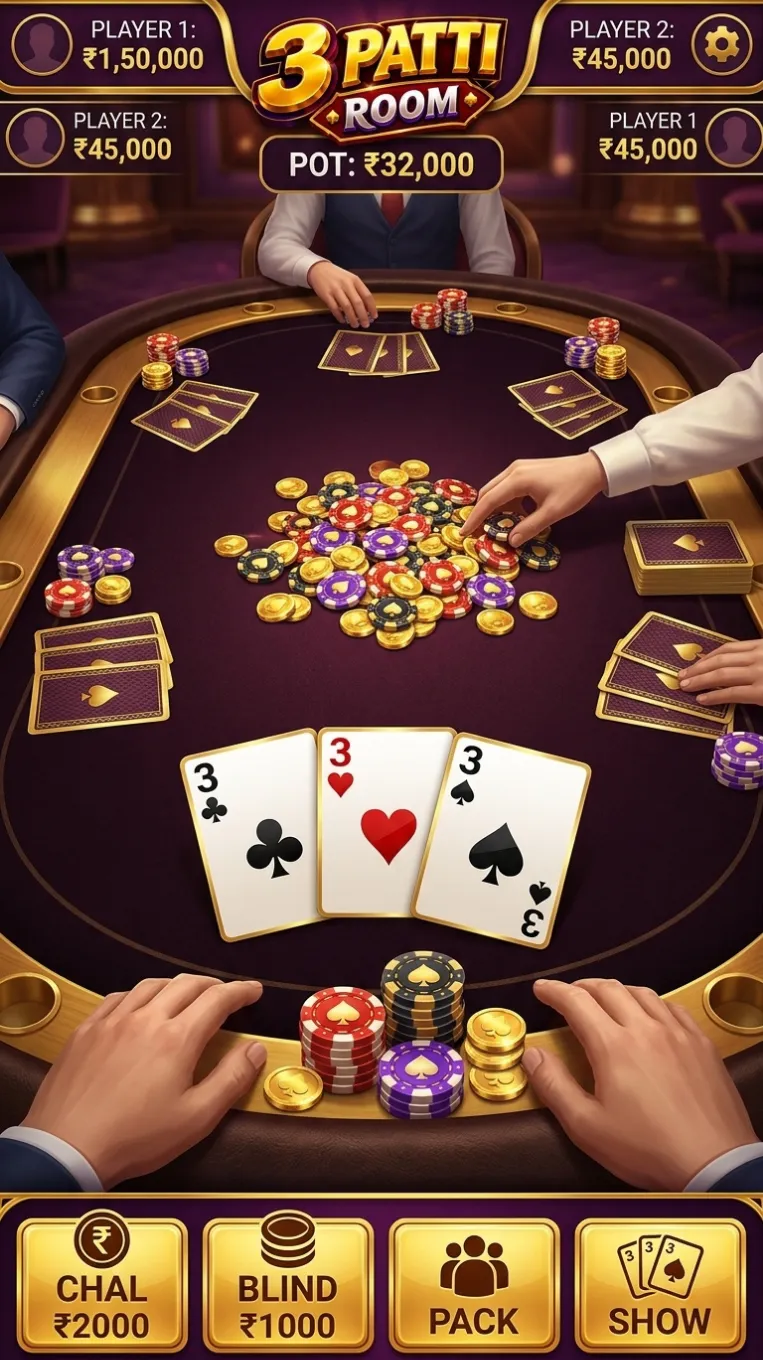Download 3 Patti Room APK - Gameplay Screenshot 4
