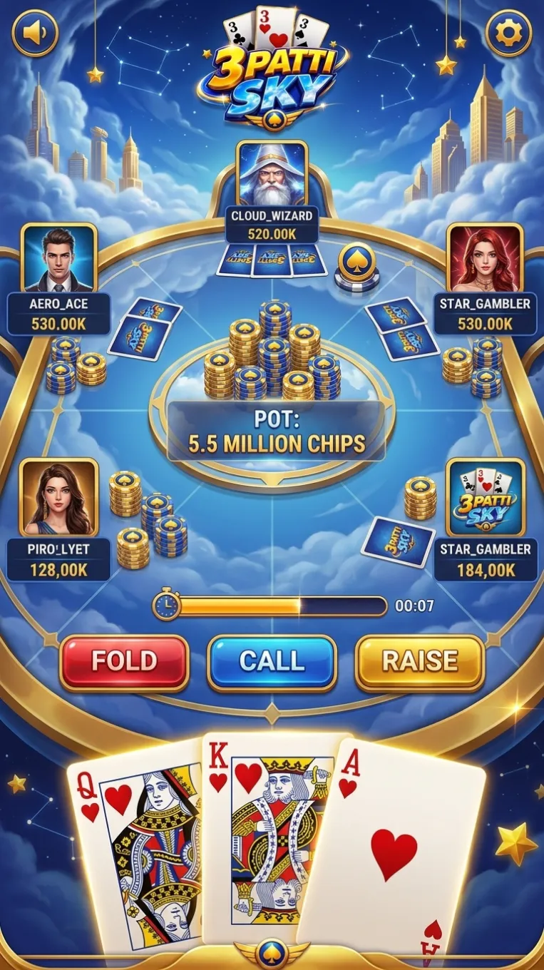 Download 3Patti Sky APK - Gameplay Screenshot 4