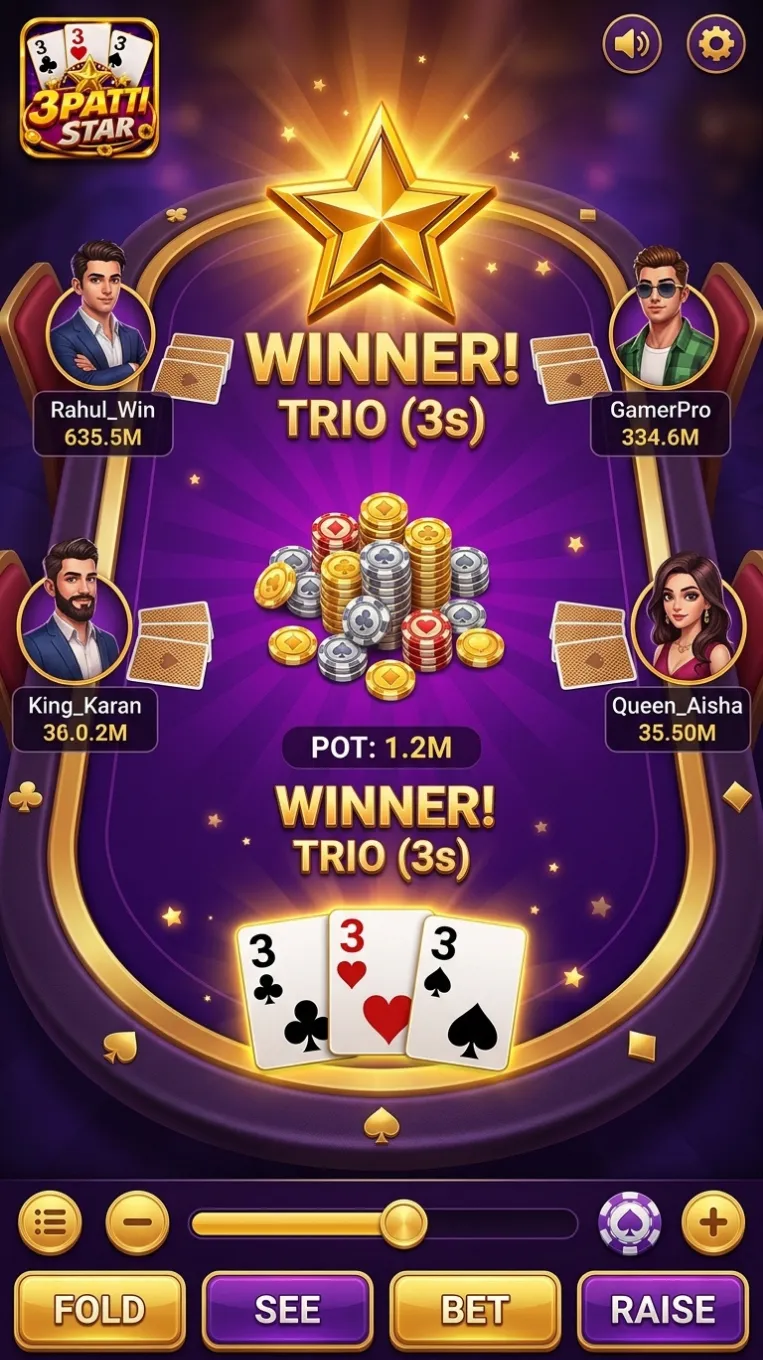 Download 3Patti Star APK - Gameplay Screenshot 4