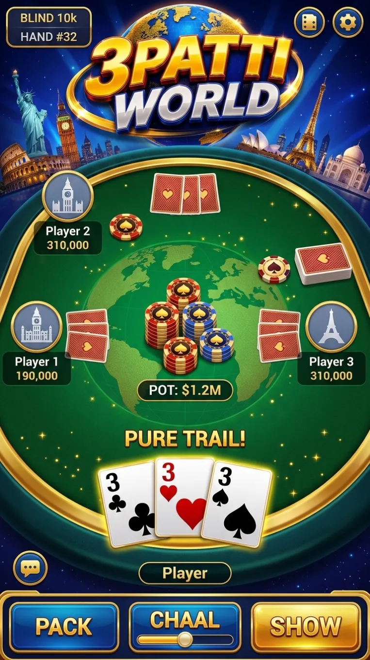 Download 3Patti World APK - Gameplay Screenshot 4